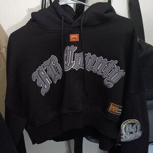 Cropped hoodie
